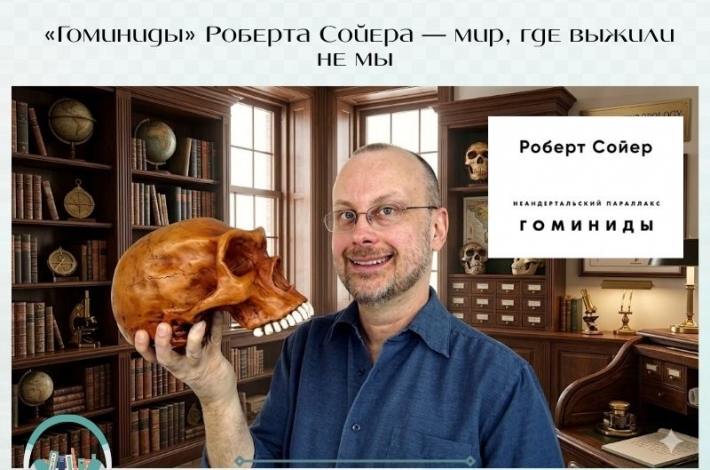 Статья  «Гоминиды» Роберта Сойера — мир, где выжили не мы